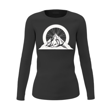 Mountain Tires Women Long Sleeve Shirt